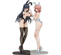 Good Smile Ikomochi Original Character statuettes 1/6 Black Bunny Aoi & White Bunny Natsume 30-31 cm
