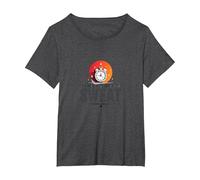Good Things Come to Those Who Sweat Entraînement Motivation T-Shirt, Femme Grandes Tailles, Chiné Foncé, 5X