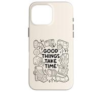 Good Things Take Time - Photographie de Film Coque pour iPhone 16 Pro Max