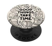 Good Things Take Time - Photographie de Film PopSockets PopGrip Adhésif