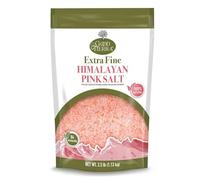 Good Tierra Sel rose de l'Himalaya dans un sac PET - Grain extra fin - 2,5 lb.