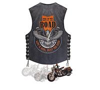 Good Time Cleris Art Studio Horloge Murale de Moto, Horloge Murale à Pendule de Moto, Cadeau pour Les Fans de propriétaires de Moto, Cadeau Harley Davidson pour Homme et Femme.