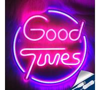 Good Time Lampes néon décoratives Enseigne lumineuse Néon Sign, enseigne lumineuse LED Décoration murale pour chambre de jeu Mur Bar Mariage Cadeaux Décoration