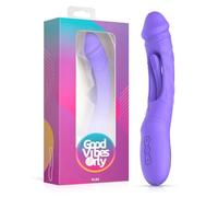 Good Vibes Only - Flax Godemiché vibrant avec stimulateur du point G