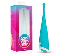 Good Vibes Only Hani Pin Point Vibrator - Stimulation Clitoridienne Ciblée Étanche - Vibrateur Clitoridien Rechargeable - Bleu