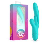 Good Vibes Only Vibromasseur Rabbit Lisa va-et-vient stimulateur point G Turquoise