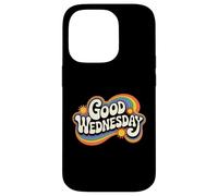 Good Wednesday Retro Groovy Positive Vibes Vintage 60s Coque pour iPhone 14 Pro
