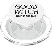 Good Witch - Most of The Time BFF Drôle Halloween PopSockets PopGrip pour MagSafe