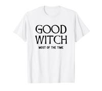 Good Witch - Most of The Time BFF Drôle Halloween T-Shirt Graphique avec Valeur