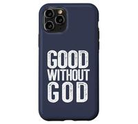 Good Without God Funny Atheism Meme Godless Athée Coque pour iPhone 11 Pro