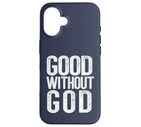 Good Without God Funny Atheism Meme Godless Athée Coque pour iPhone 16