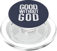 Good Without God Funny Atheism Meme Godless Athée PopSockets PopGrip pour MagSafe