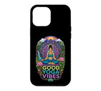 Good Yoga Vibes Meditation Wellness Mandala Lotus Coque pour iPhone 12 Pro Max