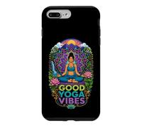 Good Yoga Vibes Meditation Wellness Mandala Lotus Coque pour iPhone 7 Plus/8 Plus