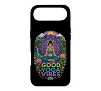 Good Yoga Vibes Meditation Wellness Mandala Lotus Coque pour iPhone Air