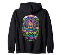Good Yoga Vibes Meditation Wellness Mandala Lotus Sweat à Capuche