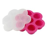 Good01 Plateau de conservation en silicone pour nourriture de bébé Taille unique rose rouge