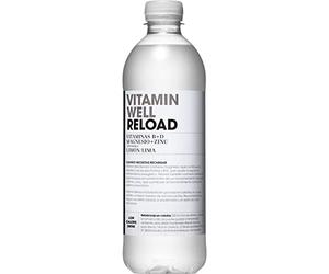 GOOD4YOU Vitamin Well Reload Boisson rafraîchissante avec vitamines et minéraux Saveur citron citron Bouteille 50 cl