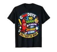 Goodbye 2nd Hello Grade 3rd Grade is Here Back to School T-Shirt