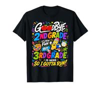 Goodbye 2nd Hello Grade 3rd Grade is Here Back to School T-Shirt