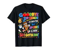 Goodbye 2nd Hello Grade 3rd Grade is Here Back to School T-Shirt
