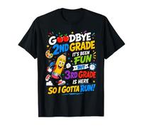 Goodbye 2nd Hello Grade 3rd Grade is Here Back to School T-Shirt