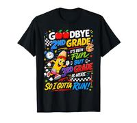 Goodbye 2nd Hello Grade 3rd Grade is Here Back to School T-Shirt
