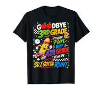 Goodbye 3rd Hello Grade 4th Grade is Here Back to School T-Shirt