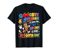Goodbye 4th Hello Grade 5th Grade is Here Back to School T-Shirt