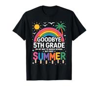Goodbye 5th Grade on My Way to Middle School But First T-Shirt