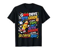Goodbye 5th Hello Grade 6th Grade is Here Back to School T-Shirt