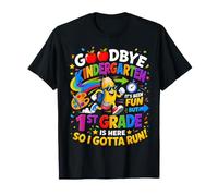 Goodbye Kindergarten Hello 1st Grade is Here Back to School T-Shirt