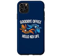 Goodbye Office Hello Koi Life Amoureux de koï à la Retraite Coque pour iPhone 11 Pro Max