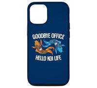 Goodbye Office Hello Koi Life Amoureux de koï à la Retraite Coque pour iPhone 12/12 Pro
