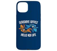 Goodbye Office Hello Koi Life Amoureux de koï à la Retraite Coque pour iPhone 15 Plus