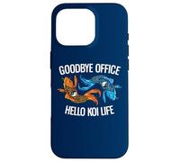 Goodbye Office Hello Koi Life Amoureux de koï à la Retraite Coque pour iPhone 16 Pro