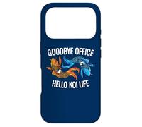 Goodbye Office Hello Koi Life Amoureux de koï à la Retraite Coque pour iPhone 17 Pro