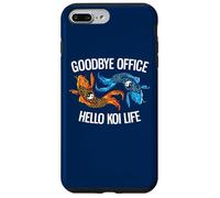 Goodbye Office Hello Koi Life Amoureux de koï à la Retraite Coque pour iPhone 7 Plus/8 Plus