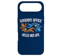 Goodbye Office Hello Koi Life Amoureux de koï à la Retraite Coque pour iPhone Air