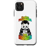 Goodbye Preschool Hello Kindergarten Ours Panda Amusant Coque pour iPhone 11 Pro Max