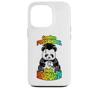 Goodbye Preschool Hello Kindergarten Ours Panda Amusant Coque pour iPhone 13 Pro