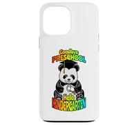 Goodbye Preschool Hello Kindergarten Ours Panda Amusant Coque pour iPhone 13 Pro Max