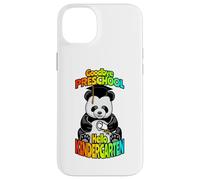 Goodbye Preschool Hello Kindergarten Ours Panda Amusant Coque pour iPhone 14 Plus