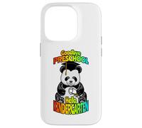 Goodbye Preschool Hello Kindergarten Ours Panda Amusant Coque pour iPhone 14 Pro