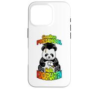 Goodbye Preschool Hello Kindergarten Ours Panda Amusant Coque pour iPhone 16 Pro
