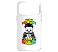 Goodbye Preschool Hello Kindergarten Ours Panda Amusant Coque pour iPhone 17 Pro Max