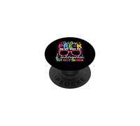 Goodbye Préscolaire sur Mon Chemin à la Maternelle - Diplômé préscolaire PopSockets PopGrip Adhésif