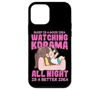 Goodbye Sleep Hello Korean Drama drôle Coque pour iPhone 12 mini