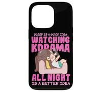 Goodbye Sleep Hello Korean Drama drôle Coque pour iPhone 13 Pro