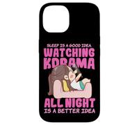 Goodbye Sleep Hello Korean Drama drôle Coque pour iPhone 14